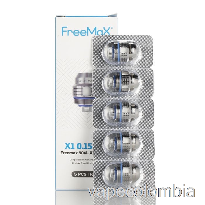 Vape Desechable Freemax Maxluke 904l X Resistencias De Repuesto 0.15ohm 904l X1 Bobinas De Malla Simple